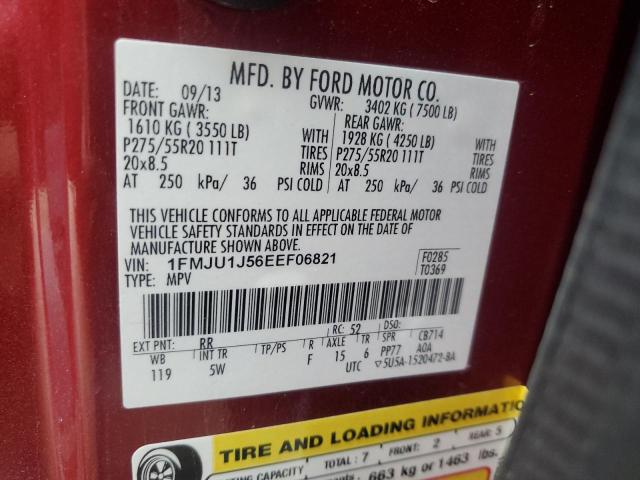 Photo 11 VIN: 1FMJU1J56EEF06821 - FORD EXPEDITION 