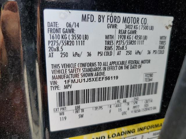 Photo 12 VIN: 1FMJU1J5XEEF56119 - FORD EXPEDITION 