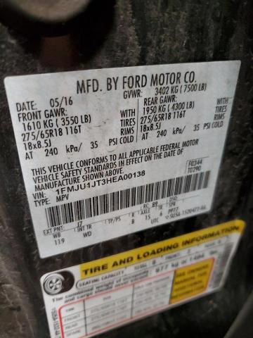 Photo 11 VIN: 1FMJU1JT3HEA00138 - FORD EXPEDITION 