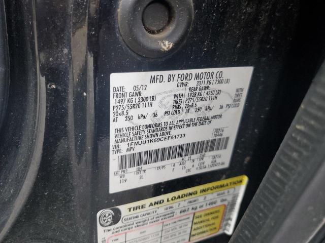 Photo 12 VIN: 1FMJU1K59CEF51733 - FORD EXPEDITION 