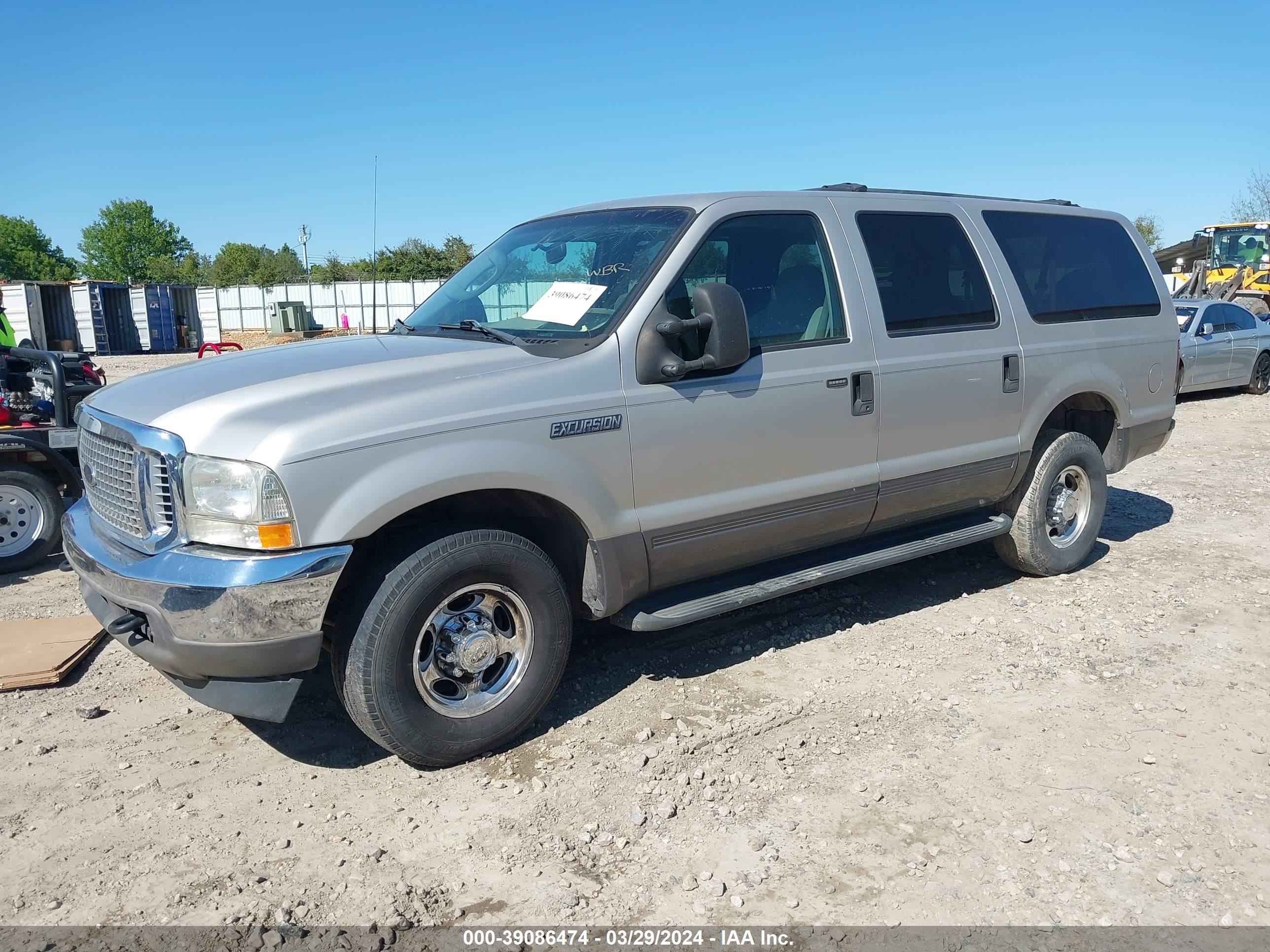 Photo 1 VIN: 1FMNU40L33EA80599 - FORD EXCURSION 