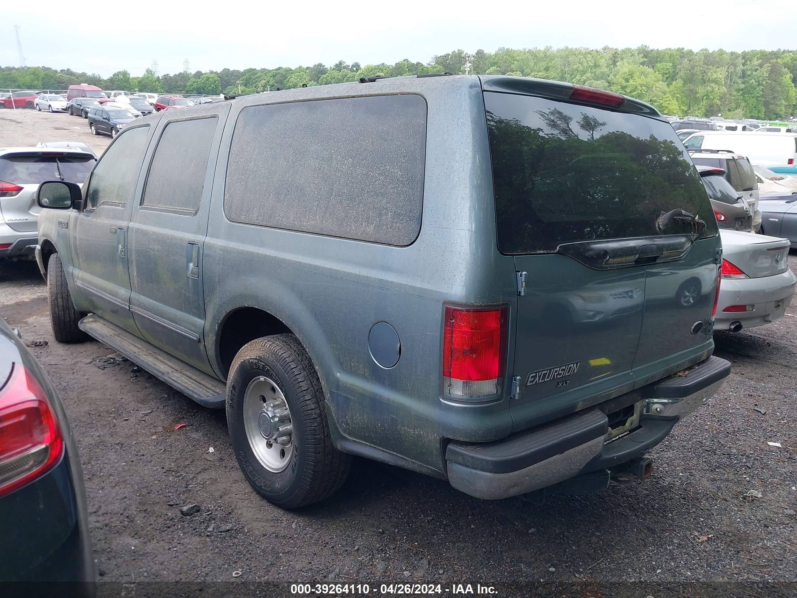 Photo 2 VIN: 1FMNU40S2YED28484 - FORD EXCURSION 