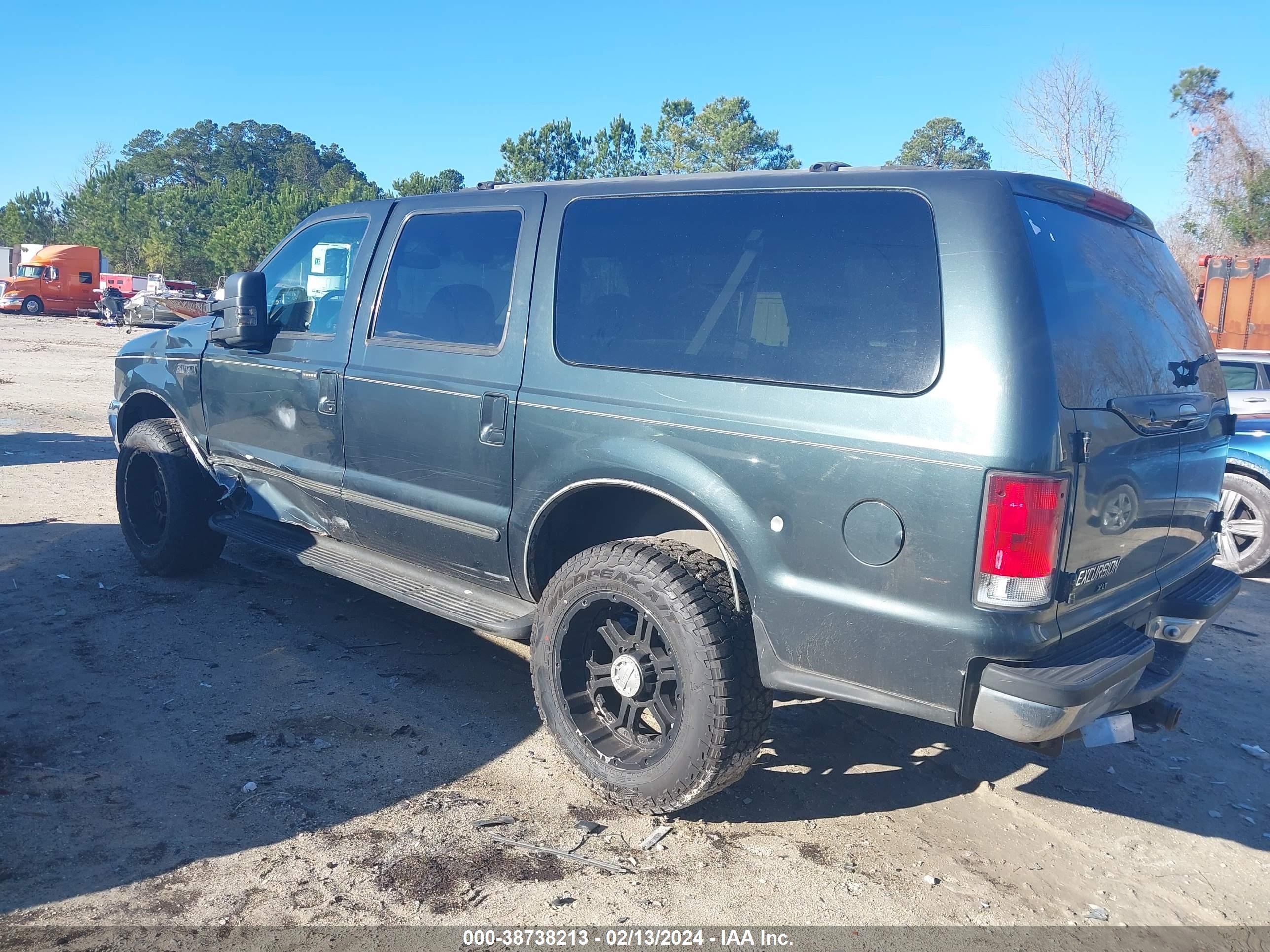 Photo 2 VIN: 1FMNU41S6YEB35253 - FORD EXCURSION 