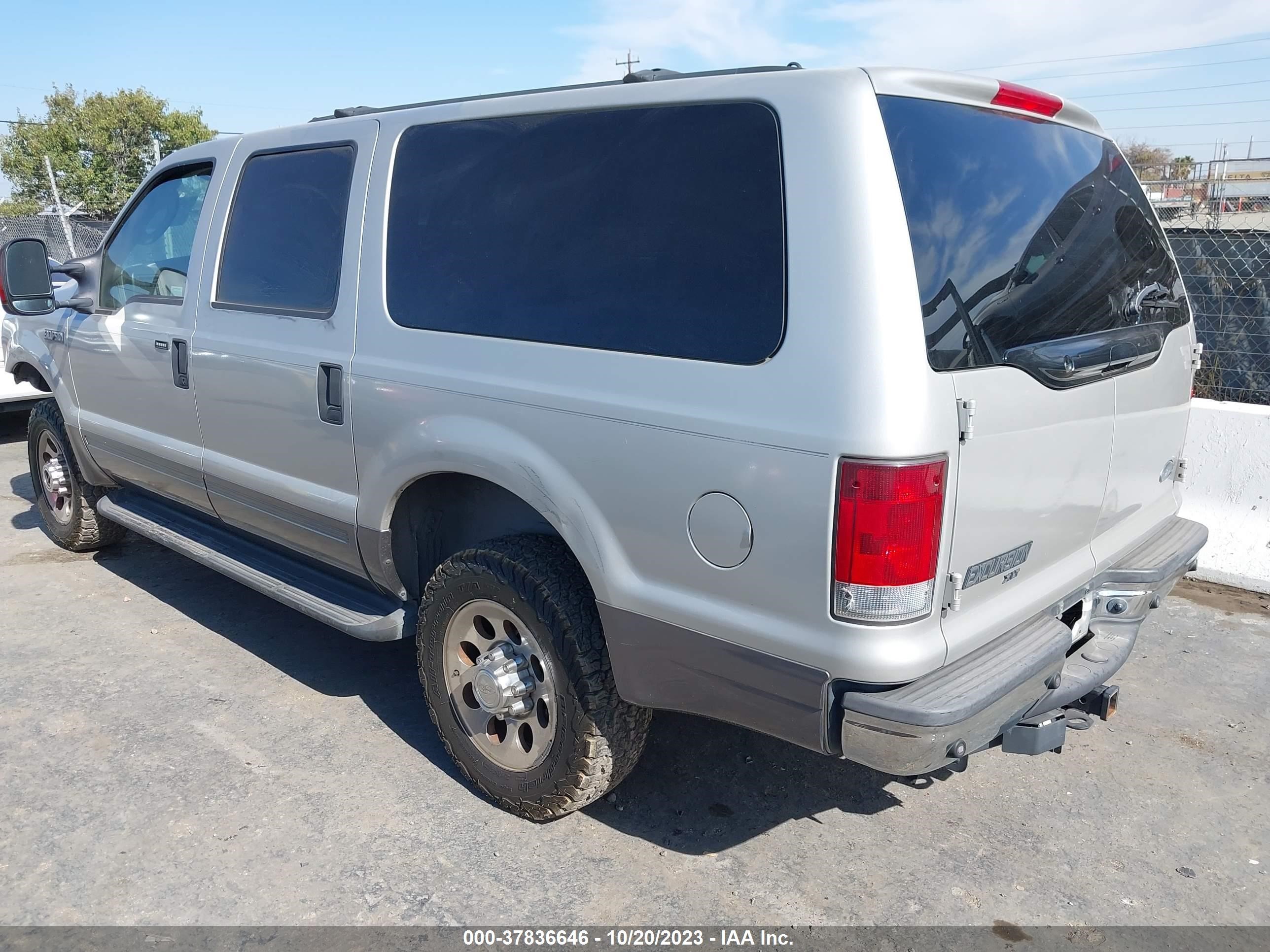 Photo 2 VIN: 1FMNU41S95ED45437 - FORD EXCURSION 