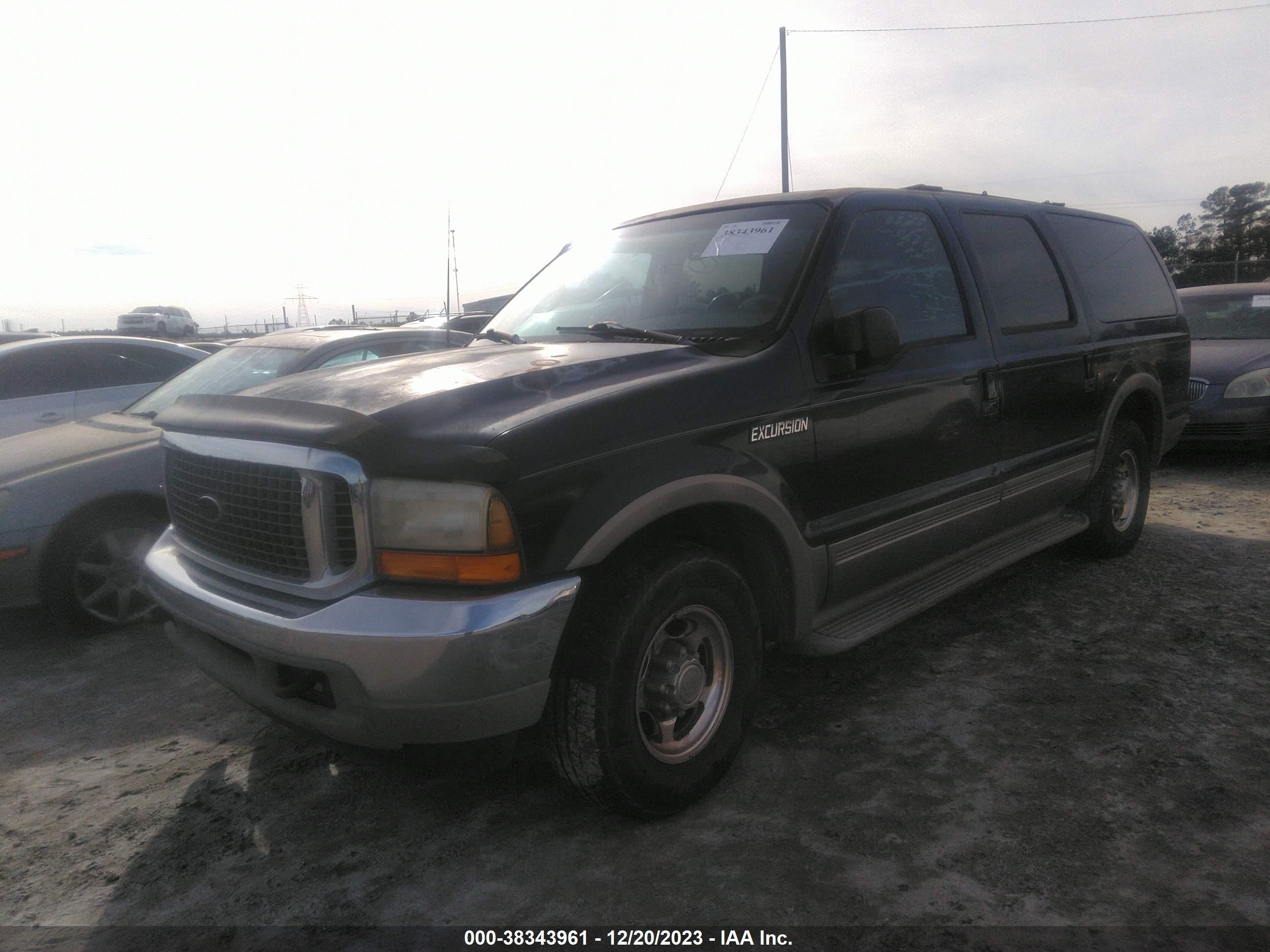 Photo 1 VIN: 1FMNU42S8YEA37274 - FORD EXCURSION 