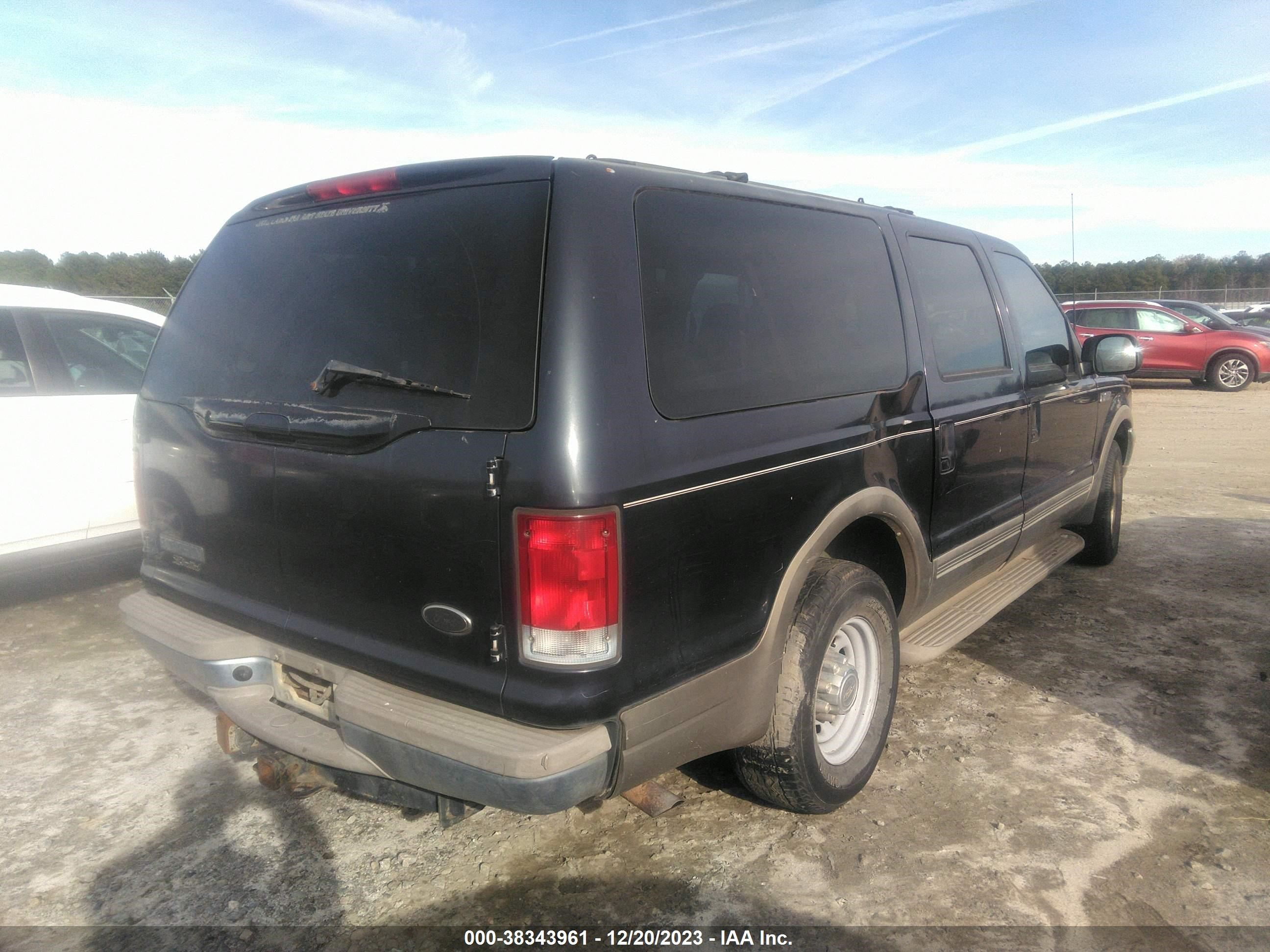 Photo 3 VIN: 1FMNU42S8YEA37274 - FORD EXCURSION 