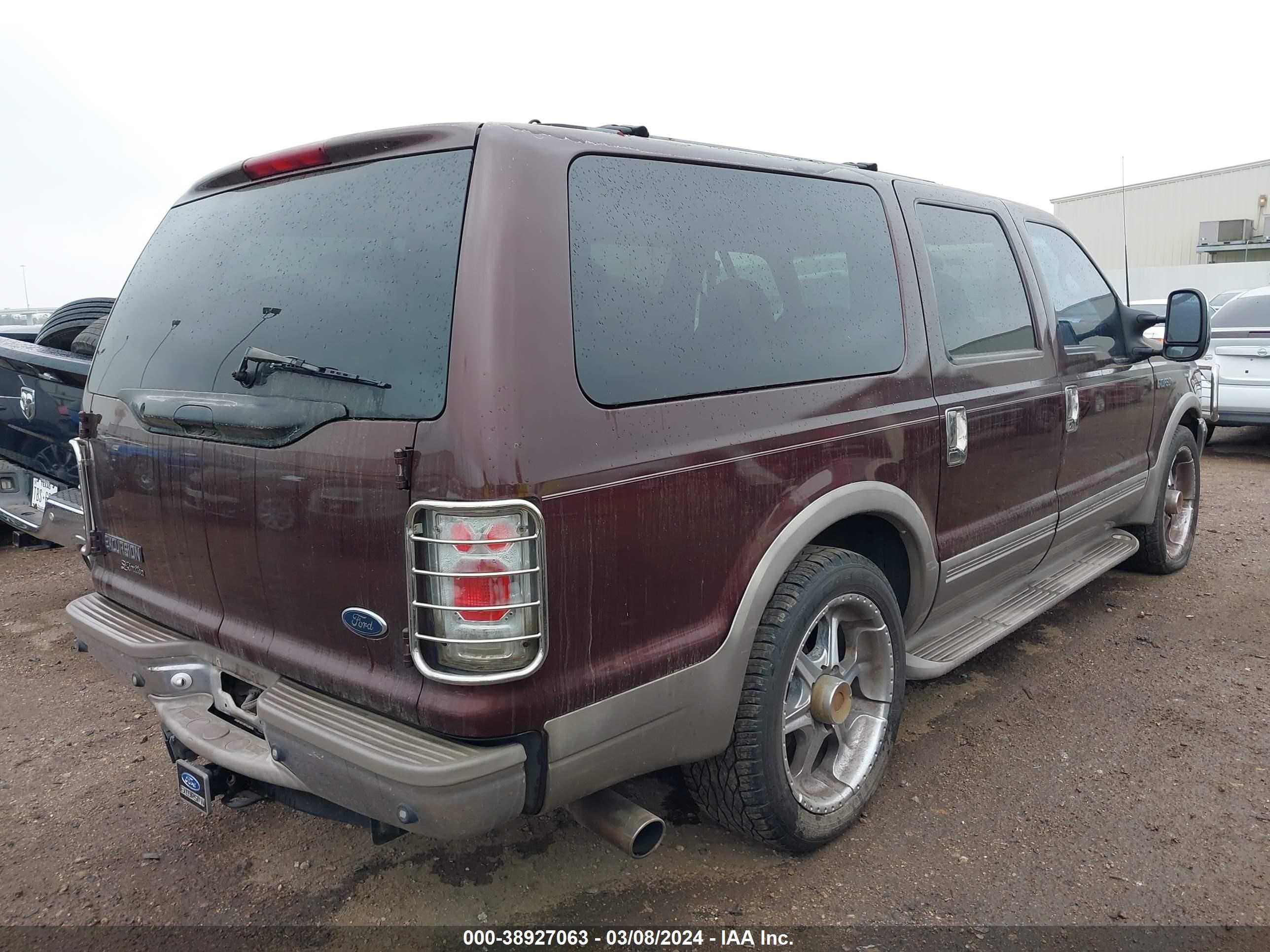 Photo 3 VIN: 1FMNU42S9YED79297 - FORD EXCURSION 