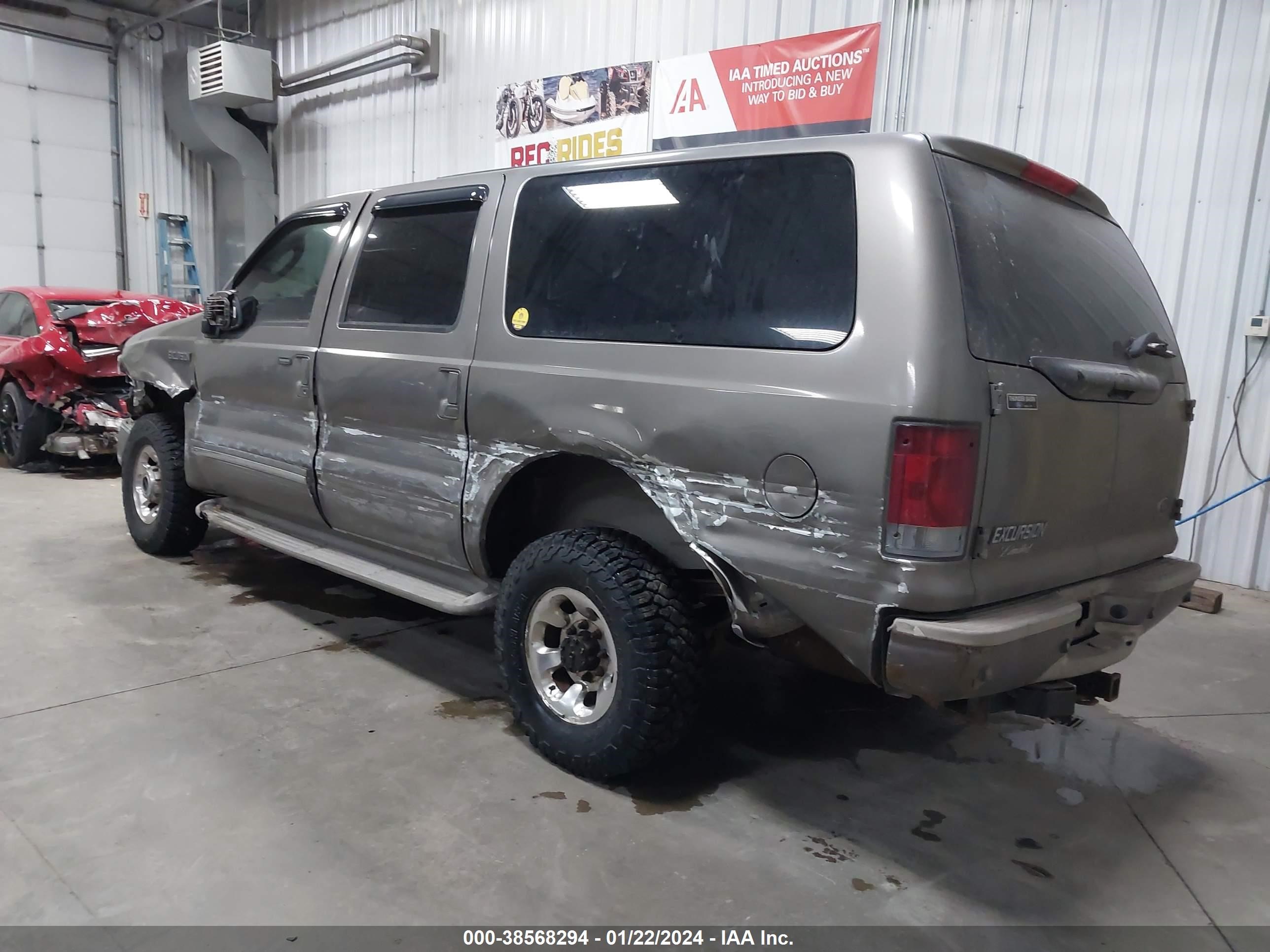 Photo 2 VIN: 1FMNU43S25EB45755 - FORD EXCURSION 