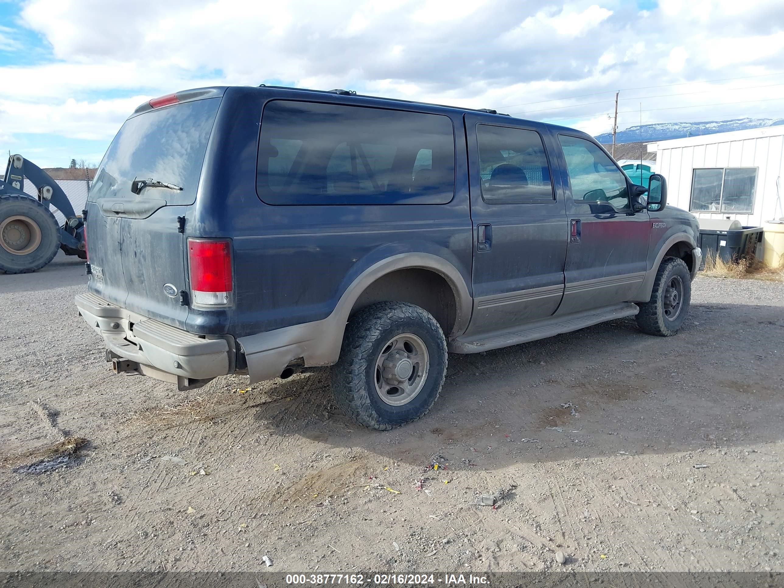 Photo 3 VIN: 1FMNU43S41ED30108 - FORD EXCURSION 