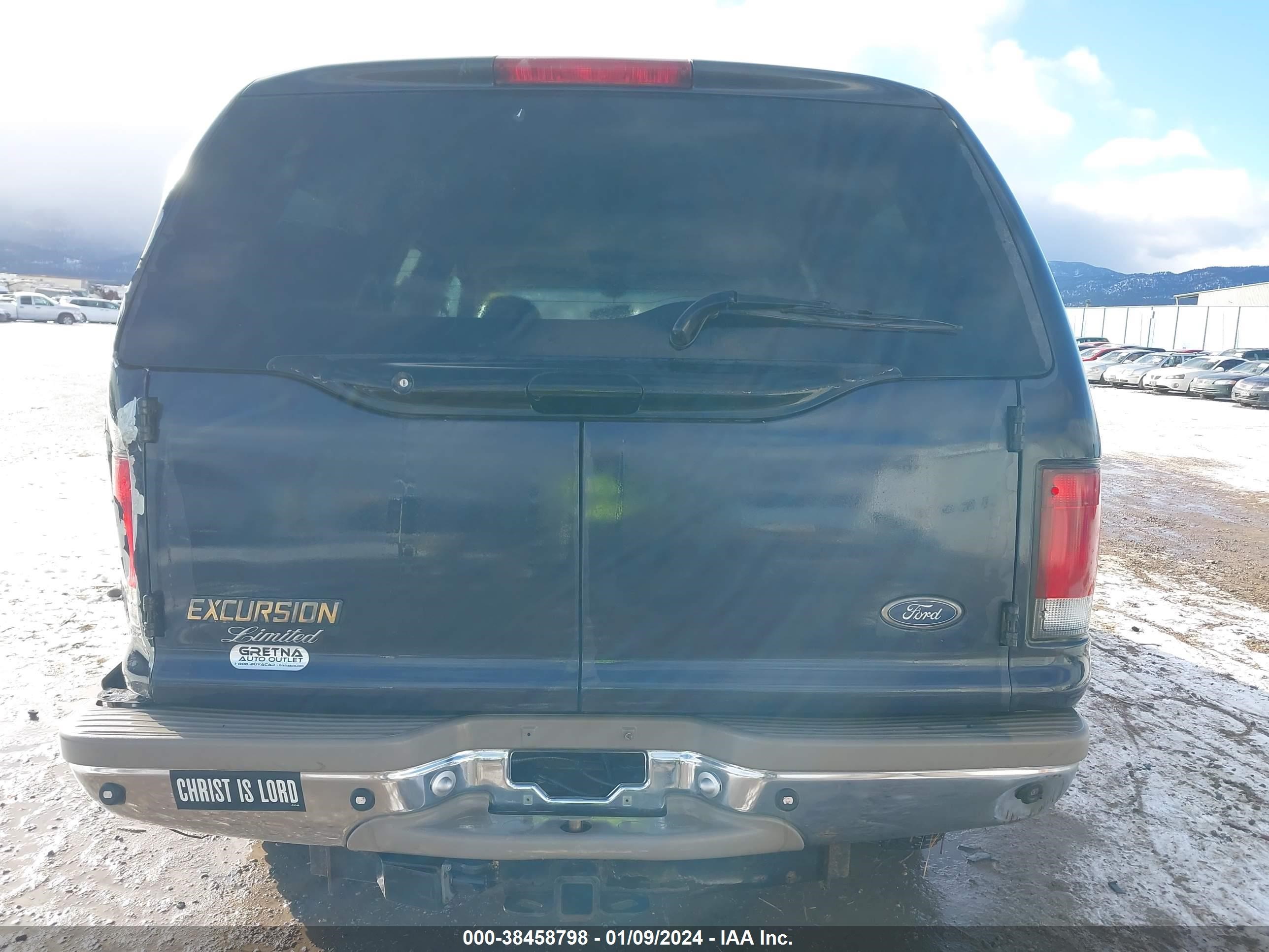 Photo 15 VIN: 1FMNU43S7YED08548 - FORD EXCURSION 