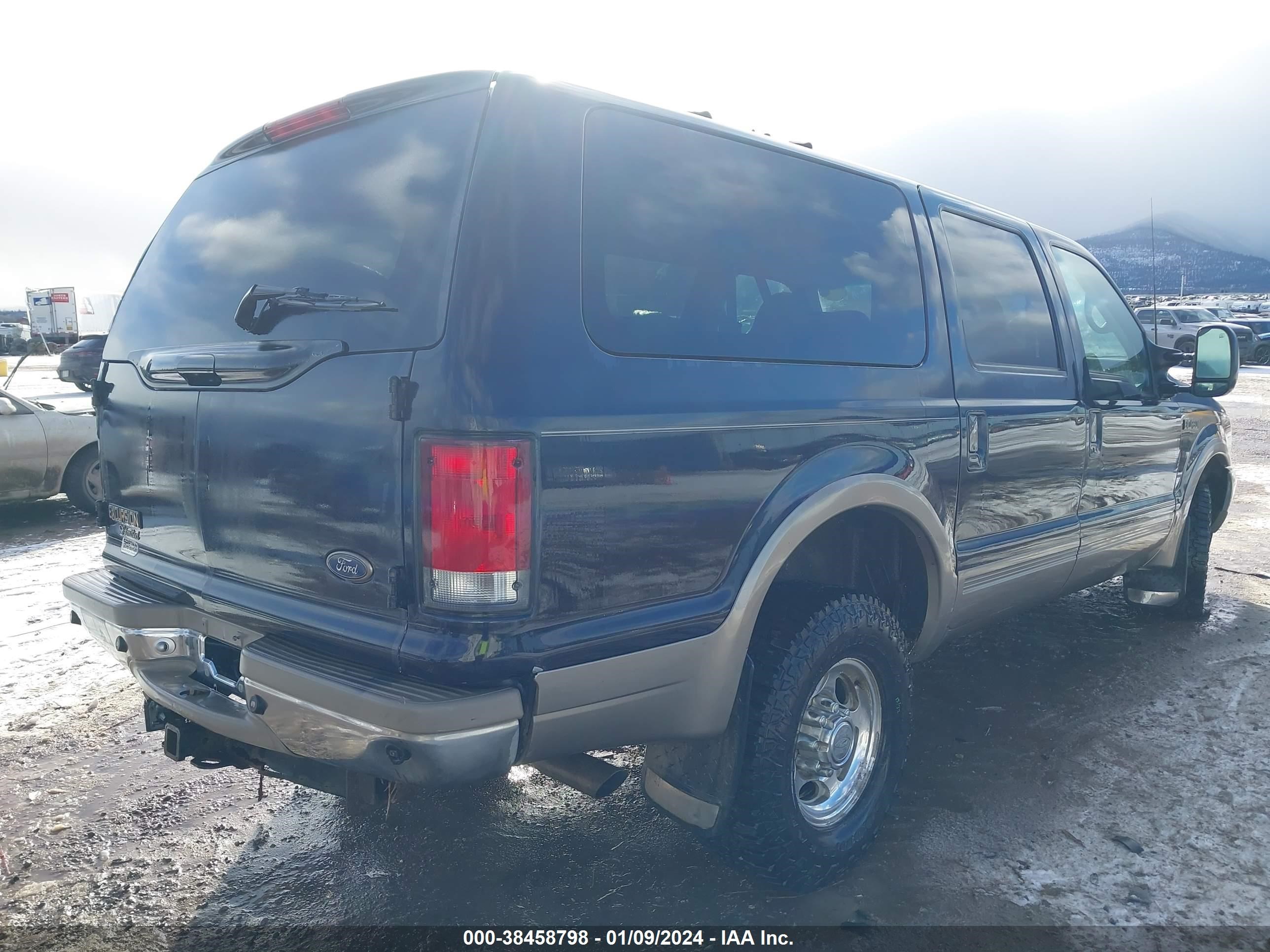 Photo 3 VIN: 1FMNU43S7YED08548 - FORD EXCURSION 