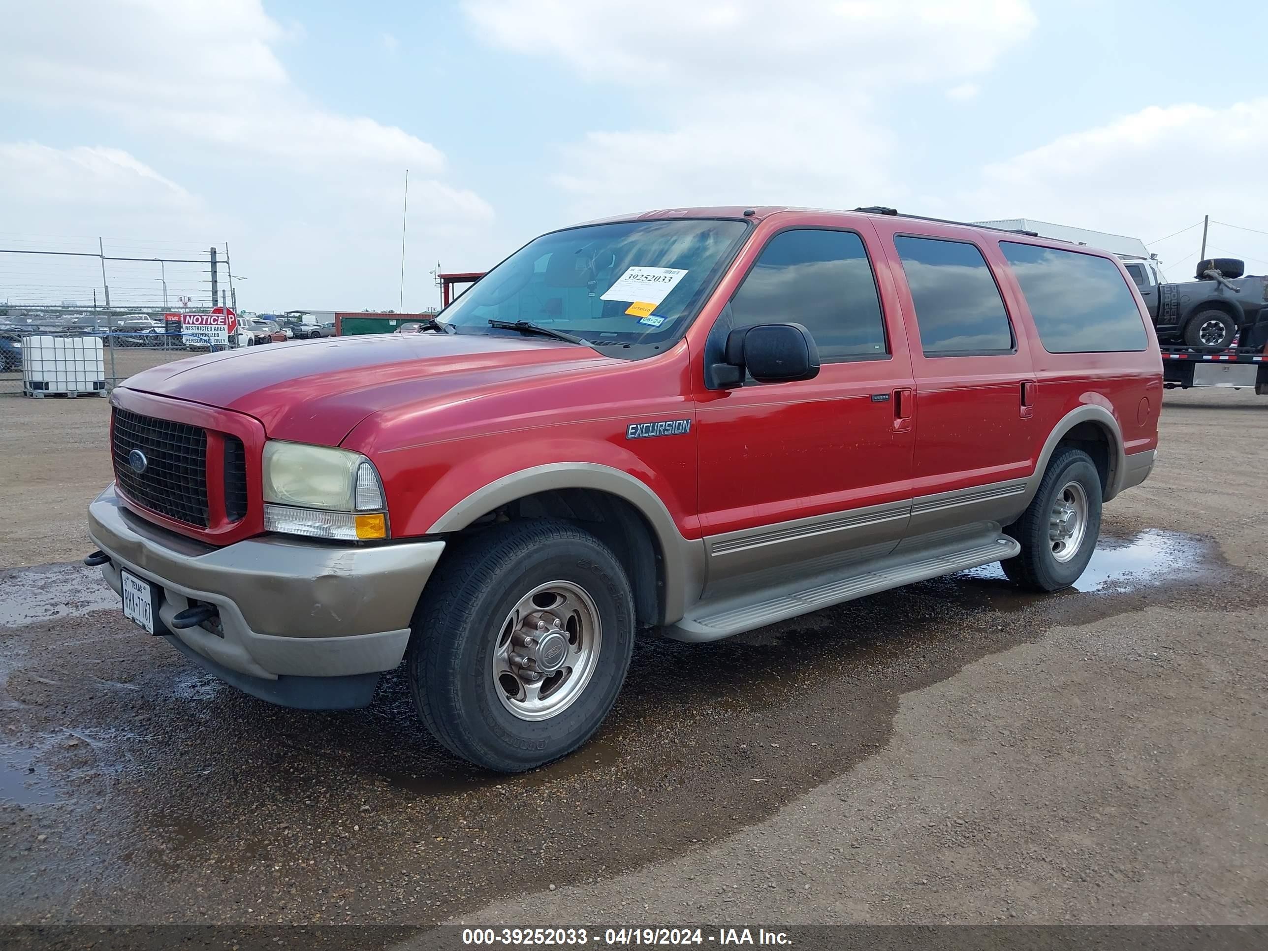 Photo 1 VIN: 1FMNU44L83EC96331 - FORD EXCURSION 