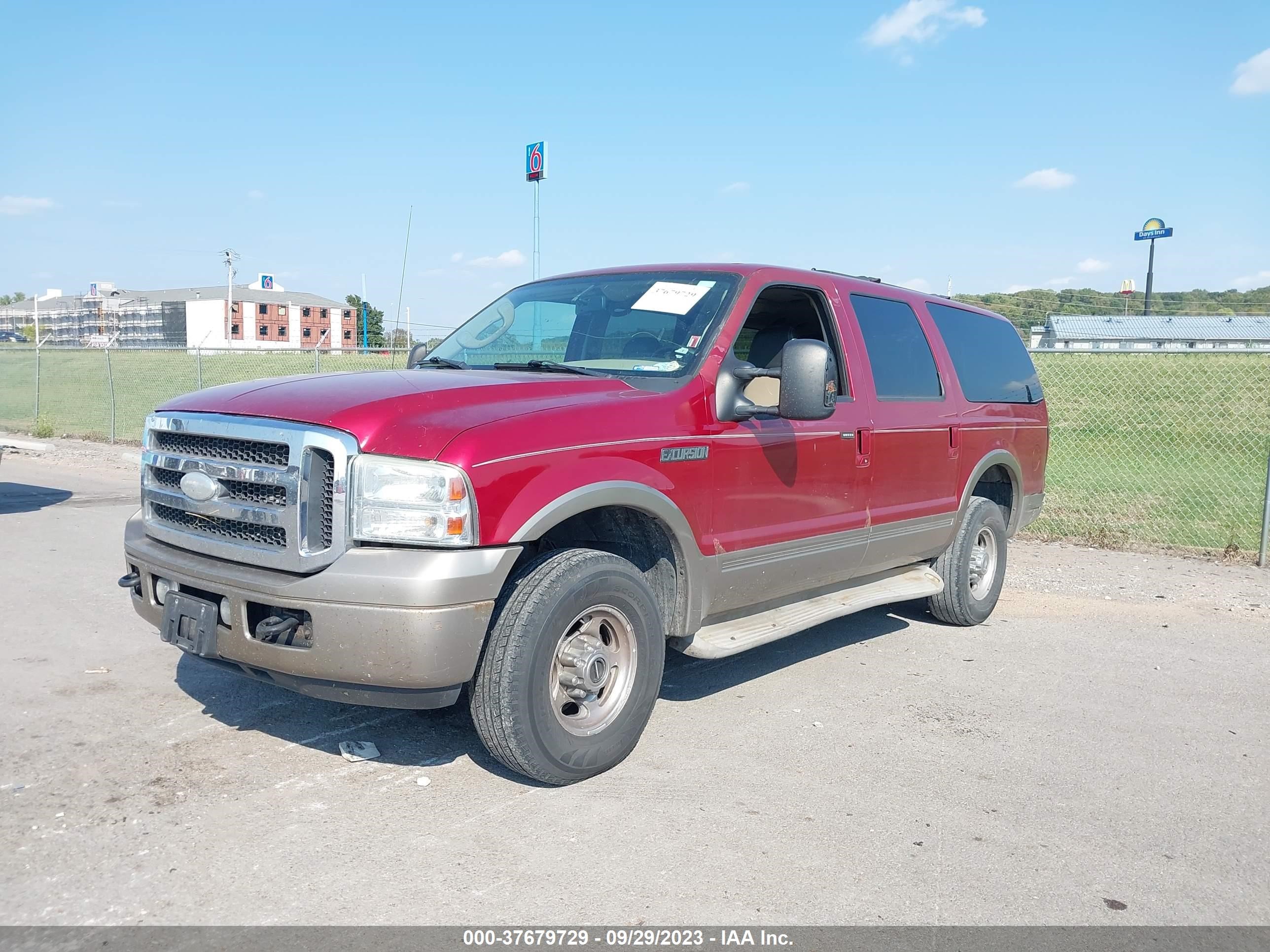 Photo 1 VIN: 1FMNU45S35ED47792 - FORD EXCURSION 