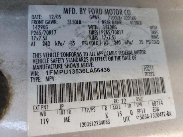 Photo 13 VIN: 1FMPU13536LA56436 - FORD EXPEDITION 