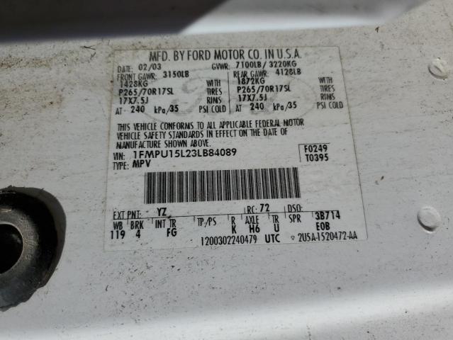 Photo 12 VIN: 1FMPU15L23LB84089 - FORD EXPEDITION 