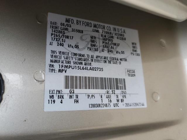 Photo 12 VIN: 1FMPU15L64LA02735 - FORD EXPEDITION 