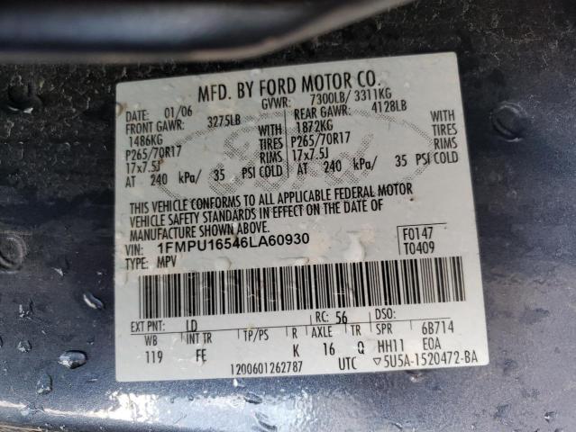 Photo 12 VIN: 1FMPU16546LA60930 - FORD EXPEDITION 