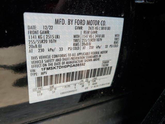 Photo 13 VIN: 1FMSK7DH0PGA08592 - FORD EXPLORER X 