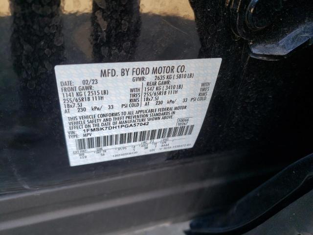 Photo 12 VIN: 1FMSK7DH1PGA57042 - FORD EXPLORER 