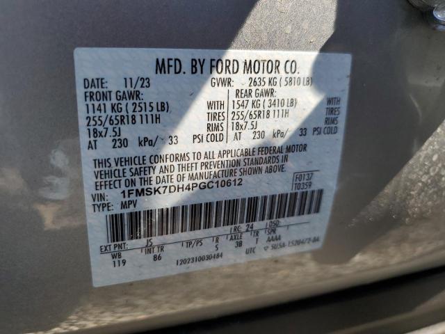 Photo 13 VIN: 1FMSK7DH4PGC10612 - FORD EXPLORER 