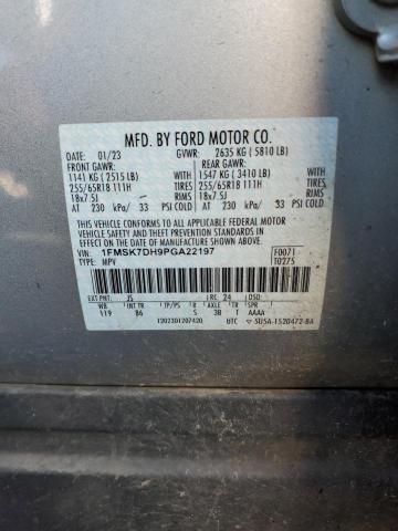 Photo 12 VIN: 1FMSK7DH9PGA22197 - FORD EXPLORER X 