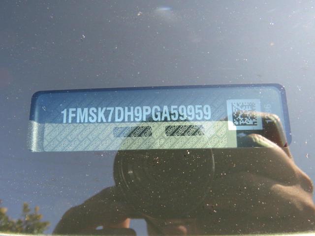 Photo 9 VIN: 1FMSK7DH9PGA59959 - FORD EXPLORER 