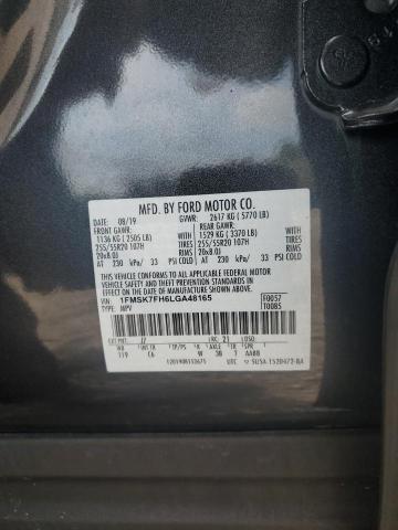 Photo 12 VIN: 1FMSK7FH6LGA48165 - FORD EXPLORER L 