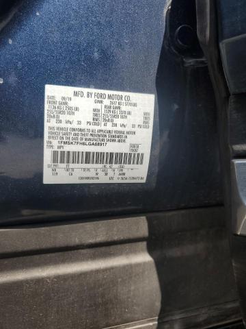 Photo 12 VIN: 1FMSK7FH6LGA68917 - FORD EXPLORER L 