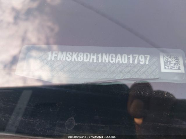 Photo 8 VIN: 1FMSK8DH1NGA01797 - FORD EXPLORER 