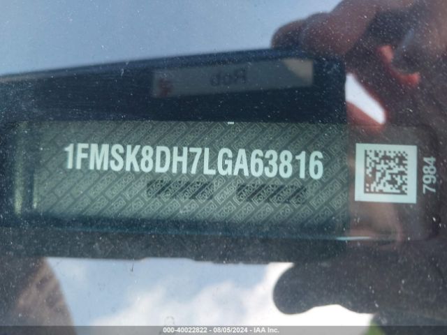 Photo 8 VIN: 1FMSK8DH7LGA63816 - FORD EXPLORER 