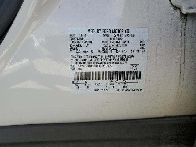 Photo 13 VIN: 1FMSK8FH6LGB56176 - FORD EXPLORER 