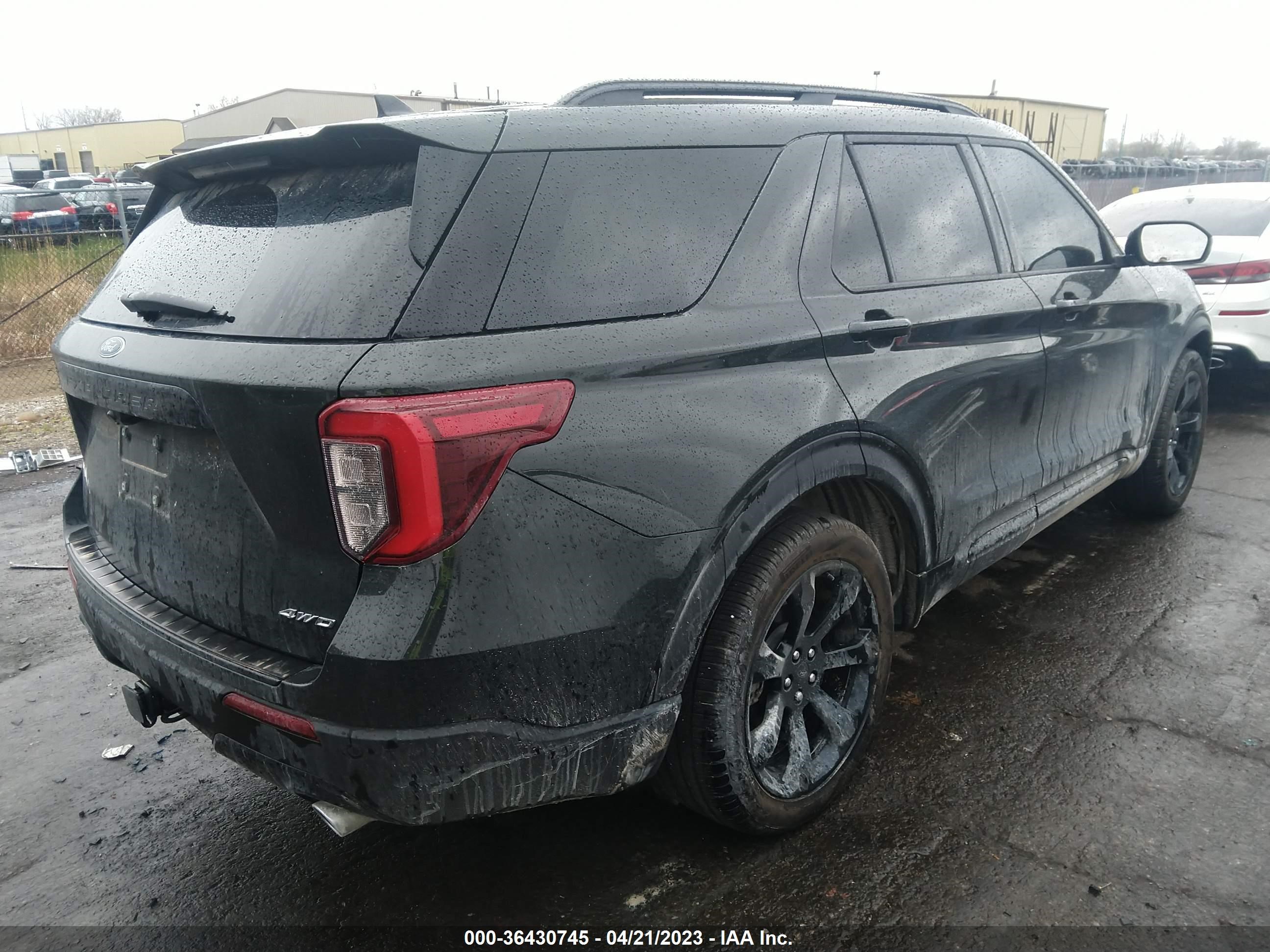 Photo 3 VIN: 1FMSK8KH3NGC43347 - FORD EXPLORER 