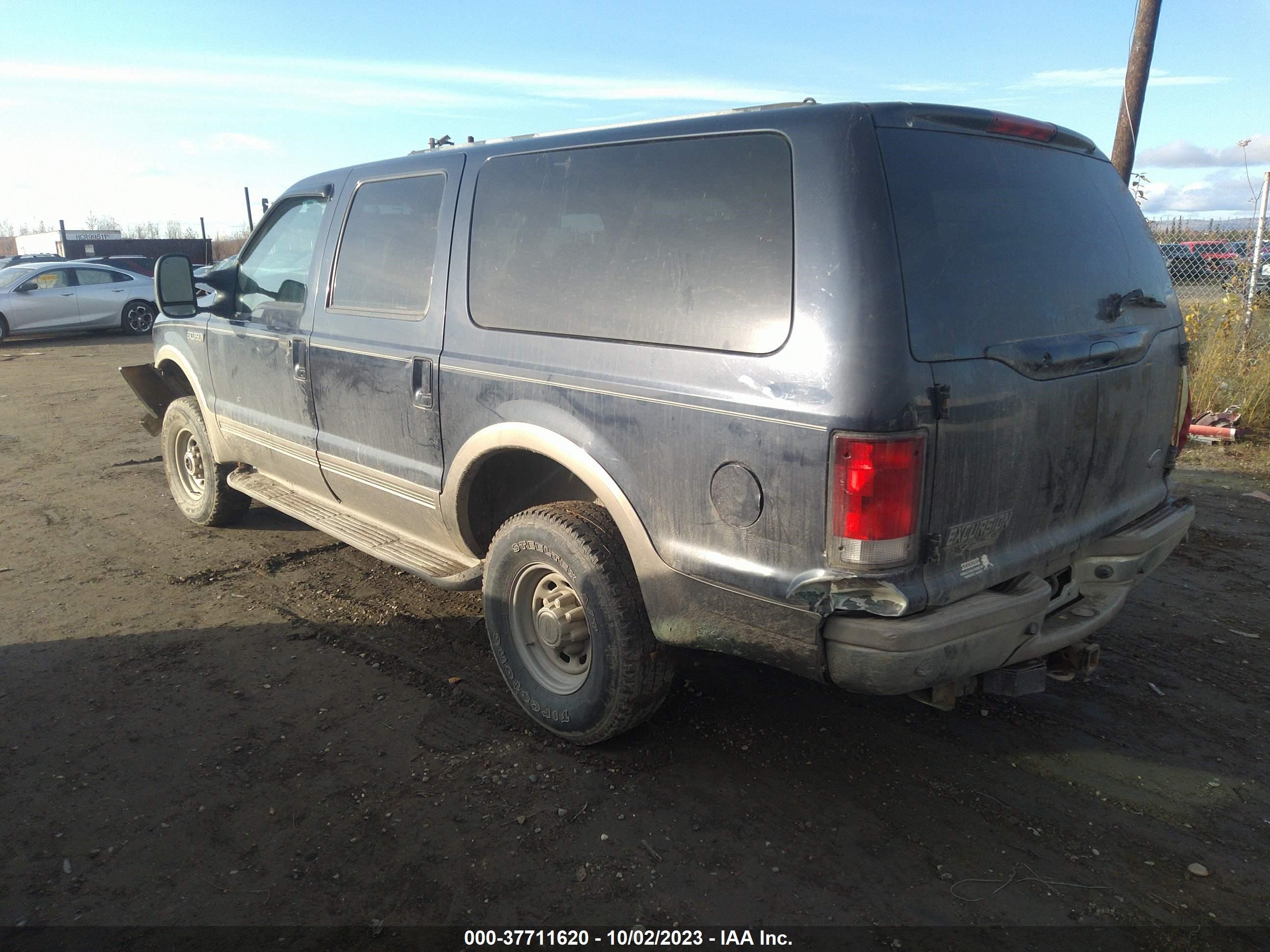 Photo 2 VIN: 1FMSU43F31EA71200 - FORD EXCURSION 