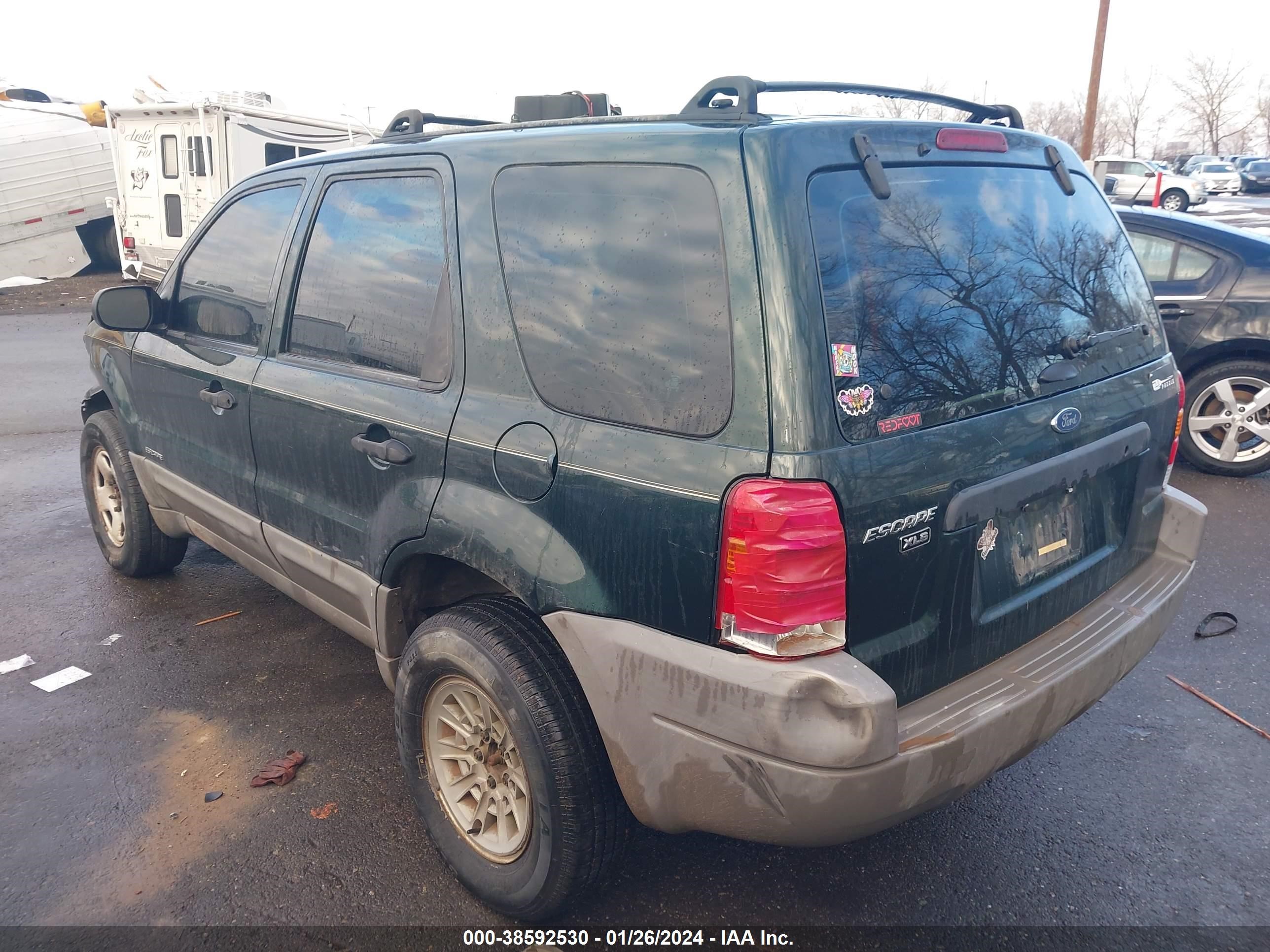 Photo 2 VIN: 1FMYU02B71KF87563 - FORD ESCAPE 