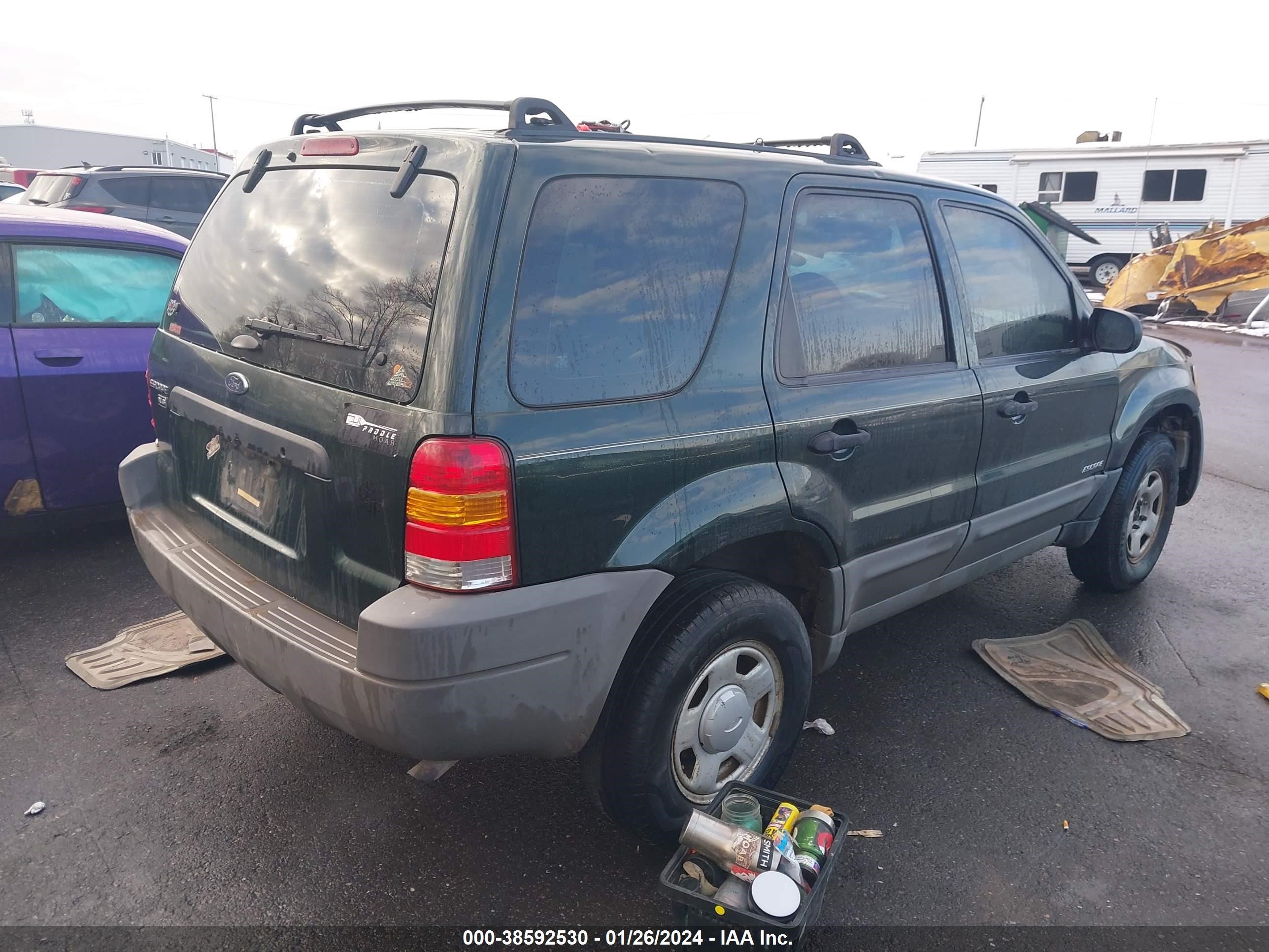 Photo 3 VIN: 1FMYU02B71KF87563 - FORD ESCAPE 