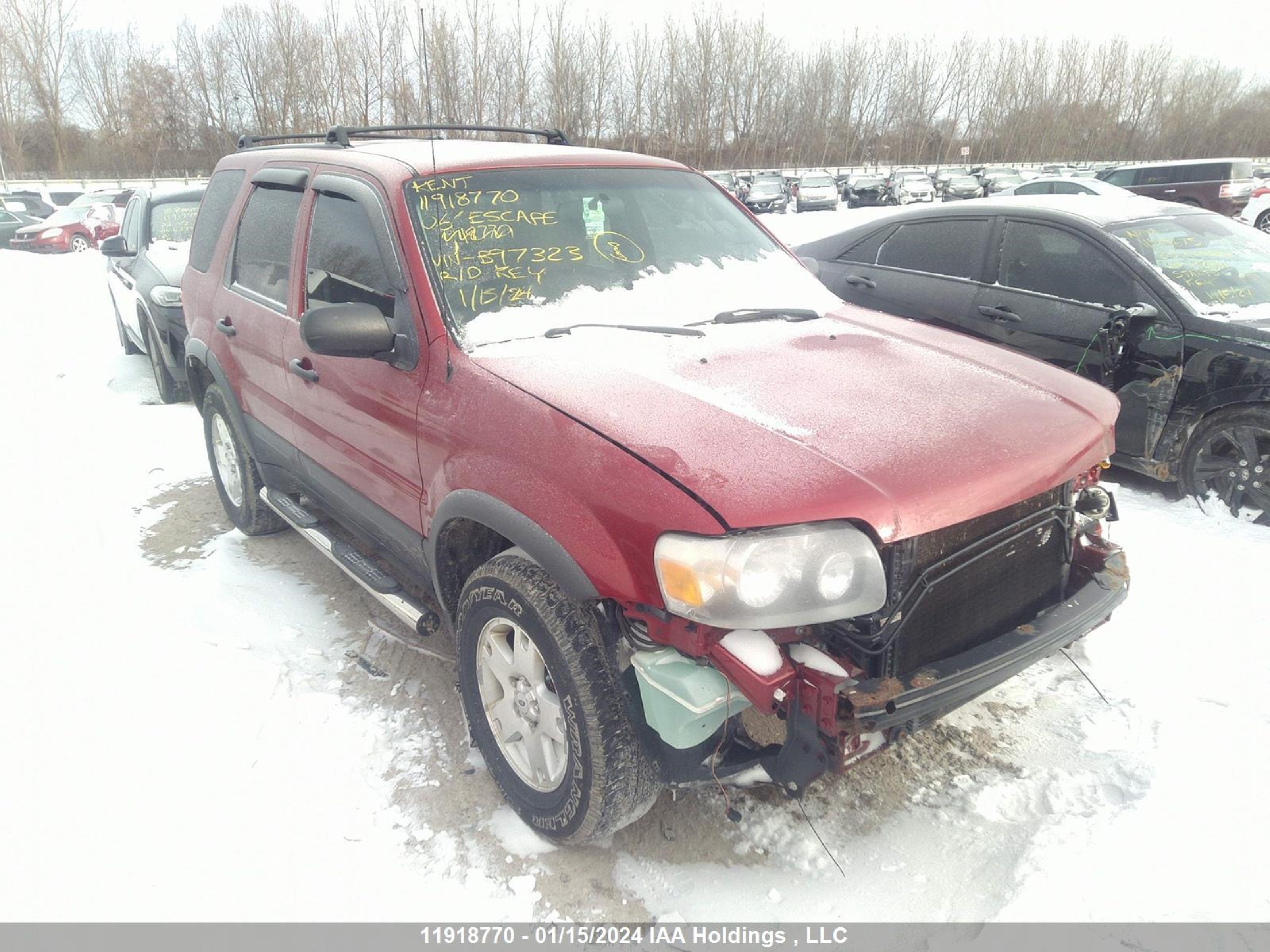 Photo 0 VIN: 1FMYU03126KB97323 - FORD ESCAPE 