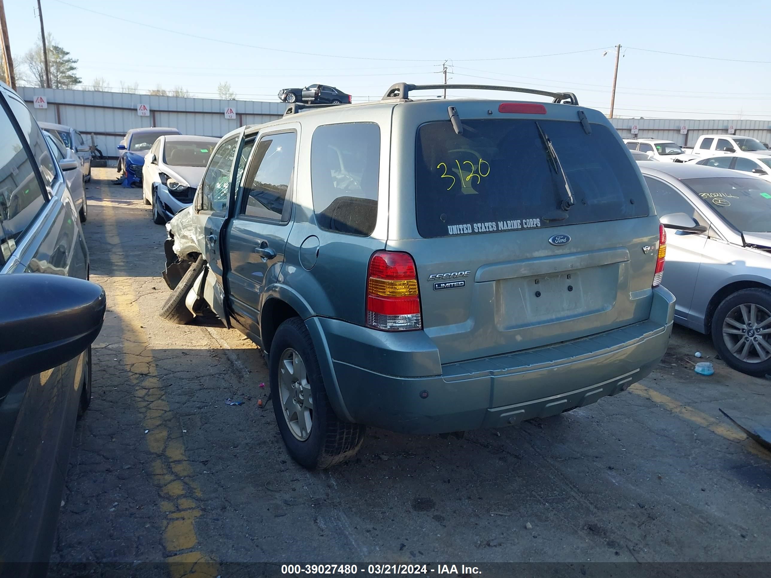 Photo 2 VIN: 1FMYU04116KB56972 - FORD ESCAPE 