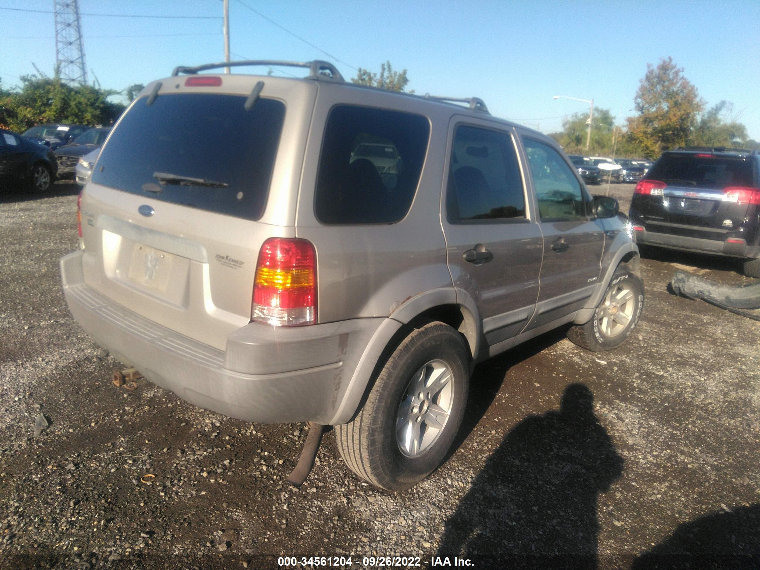 Photo 3 VIN: 1FMYU04161KB81665 - FORD ESCAPE 