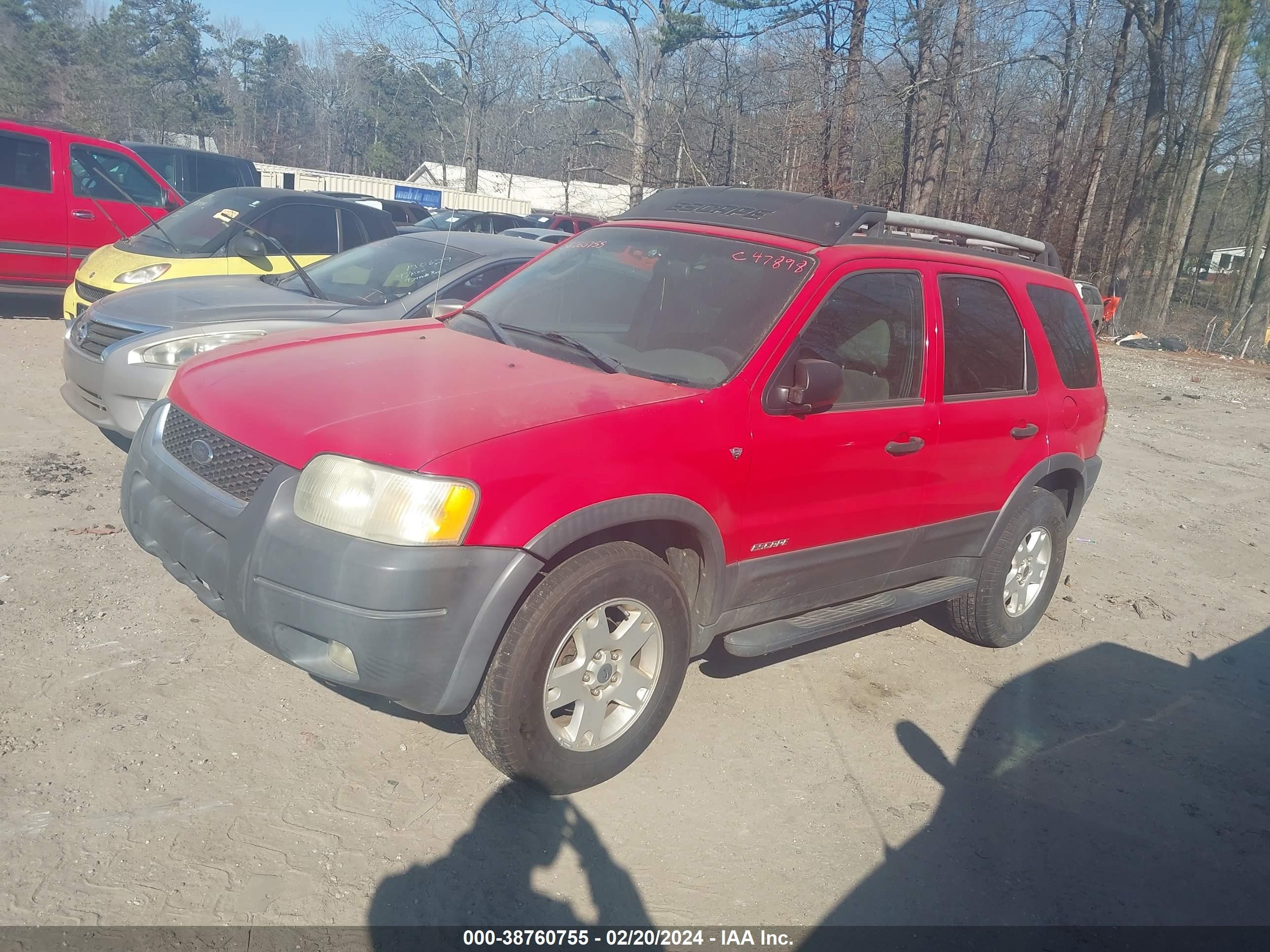 Photo 1 VIN: 1FMYU04172KC47898 - FORD ESCAPE 