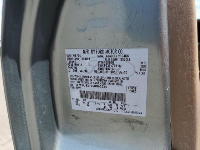 Photo 12 VIN: 1FMYU93195KB62524 - FORD ESCAPE 