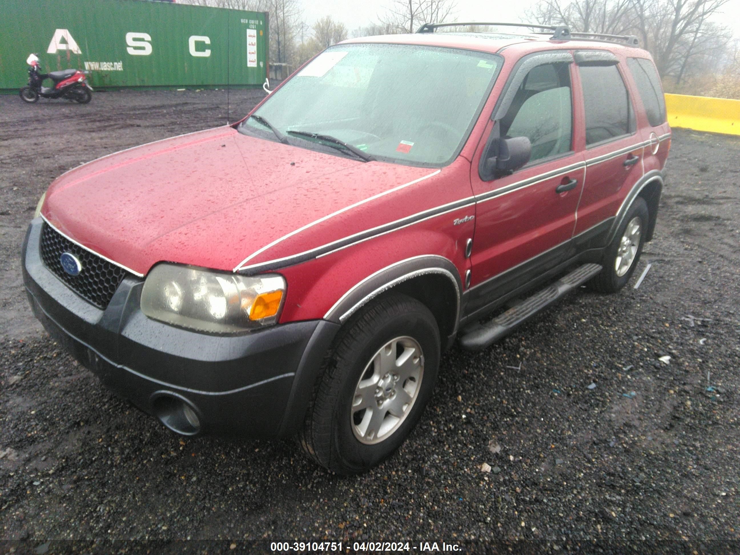 Photo 1 VIN: 1FMYU93196KC34226 - FORD ESCAPE 