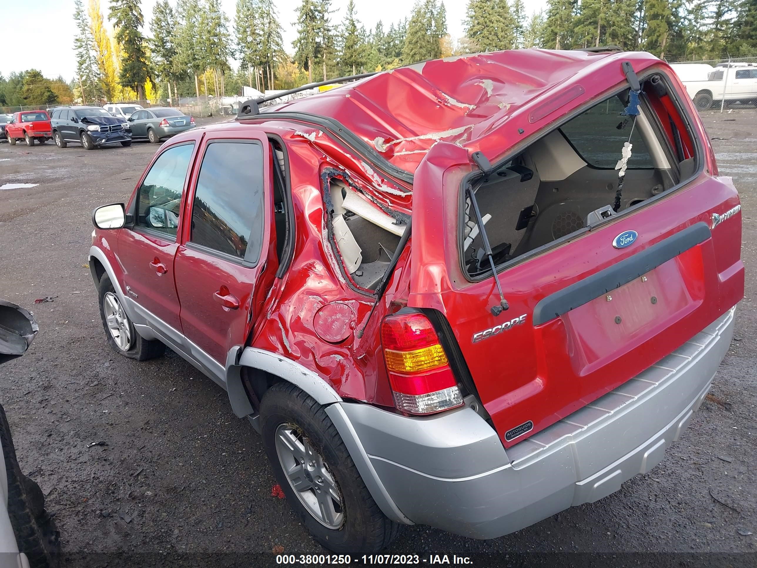 Photo 2 VIN: 1FMYU95H66KB89482 - FORD ESCAPE 