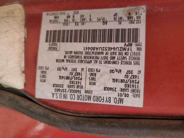 Photo 12 VIN: 1FMZU64E52UA80441 - FORD EXPLORER 