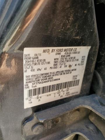 Photo 11 VIN: 1FT7W2A60FED38604 - FORD F250 SUPER 