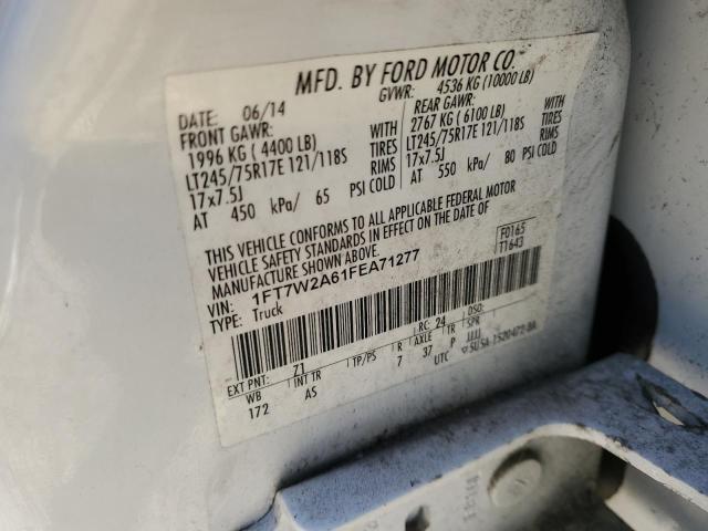 Photo 11 VIN: 1FT7W2A61FEA71277 - FORD F250 SUPER 