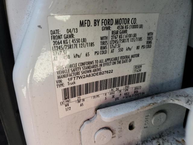 Photo 11 VIN: 1FT7W2A63DEB27622 - FORD F250 SUPER 