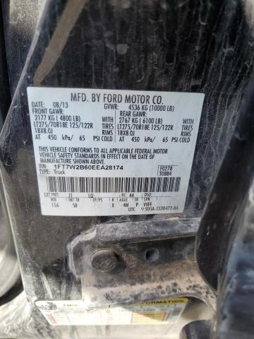 Photo 11 VIN: 1FT7W2B60EEA28174 - FORD F250 SUPER 