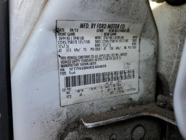 Photo 11 VIN: 1FT7W2B60EEA54855 - FORD F250 SUPER 