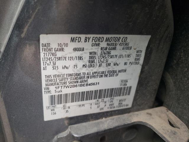 Photo 11 VIN: 1FT7W2B61BEB45631 - FORD F250 SUPER 