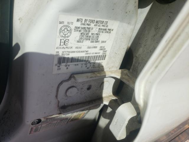 Photo 9 VIN: 1FT7W2B61DEA00740 - FORD F250 SUPER 